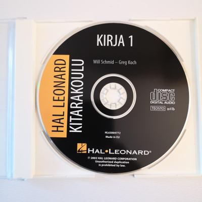 Vain CD, Kitarakoulu  1 varten. Hal Leonard