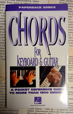Chords for Keyboard & Guitar (paperback)