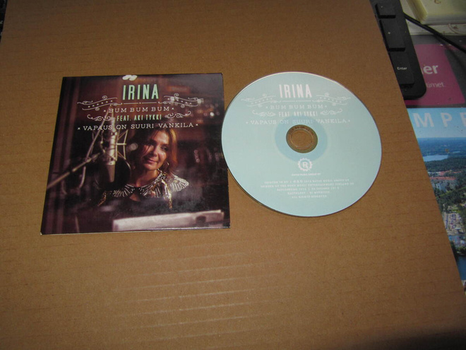 Irina feat. Aki Tykki CDRS Bum bum bum+Vapaus on suuri vanki