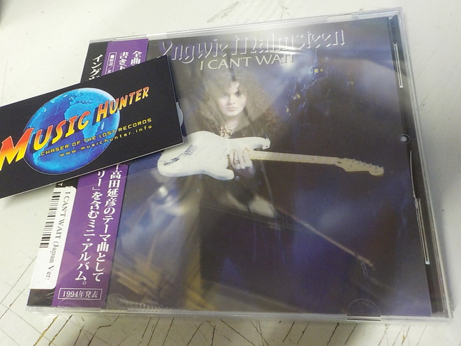 YNGWIE MALMSTEEN - I CAN'T WAIT UUSI EP CD JAPAN PRESS