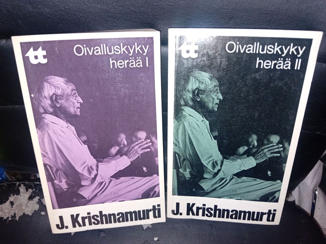 Krishnamurti : Oivalluskyky herää I-II ( SIS POSTIKULU )