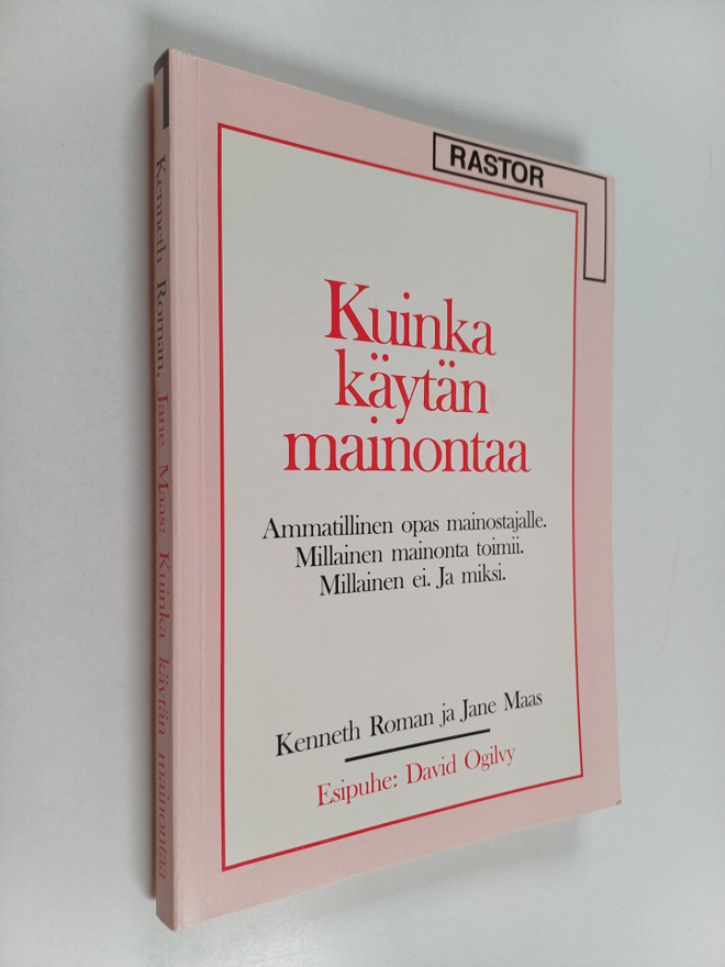 Kenneth Roman : Kuinka käytän mainontaa