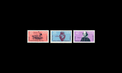 DDR 1009-11 ** Kuuluisia taiteilijoita (1964)