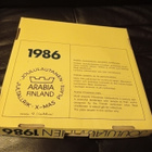Raija Uosikkinen joulutaulu 1986 Alkuperäinen laatikko - pikkukuva 2