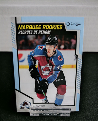 Bowen Byram Marquee Rookies O-Pee-Chee 2020-21