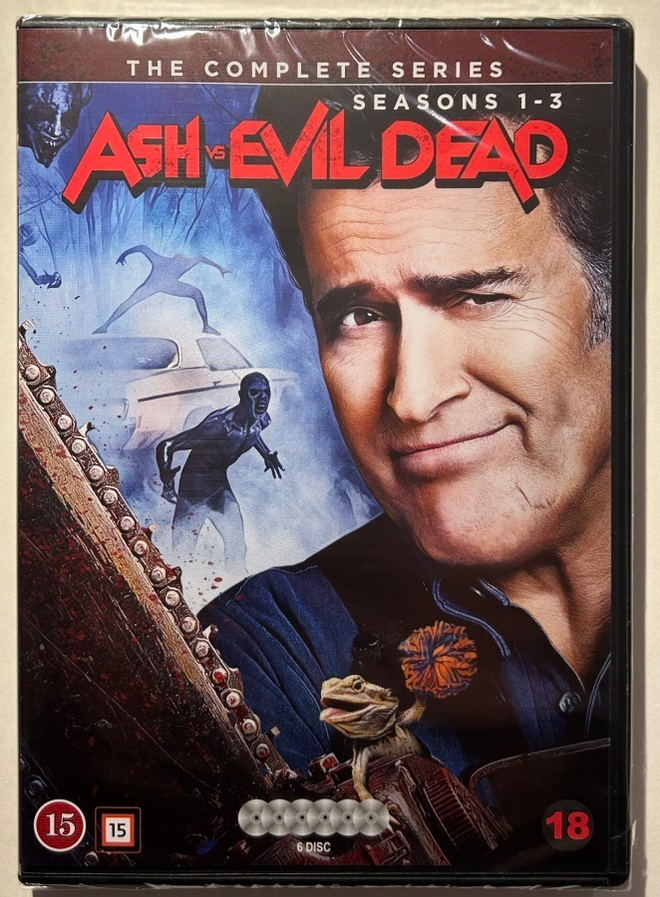 ASH vs EVIL DEAD : Season 1-3 - DVD Boxi, uusi