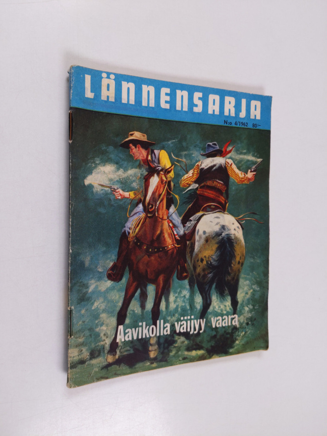 Amos Moore : Lännensarja 4/1962 : Aavikolla väijyy vaara