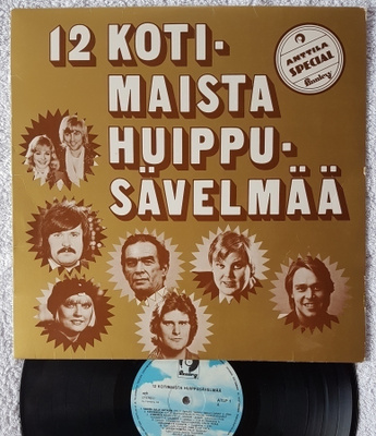 12 kotimaista huippusävelmää - Anttila Special LP