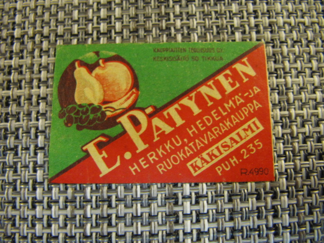 E.Pätynen Käkisalmi.