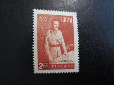 1941 Sotamarsalkka C.G.E. Mannerheim 2mk karmiini W2 25mm**