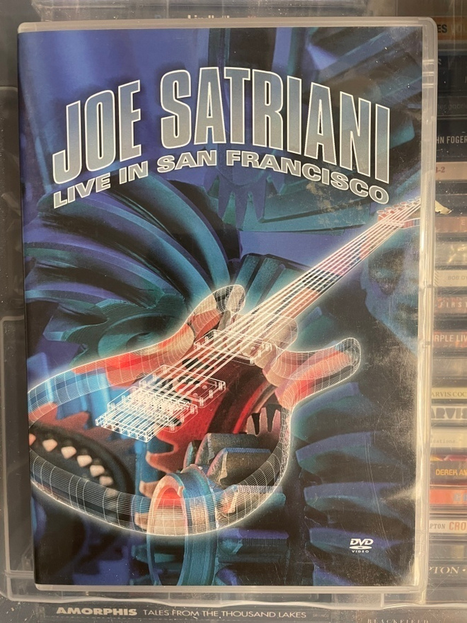 JOE SATRIANI - Live In San Francisco 2-DVD (Dolby digital)