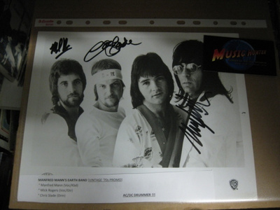 MANFRED MANN'S EARTH BAND - VINTAGE PROMOKUVA 3 NIMMARILLA