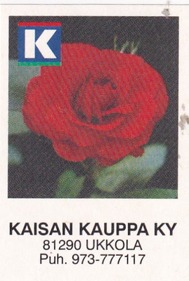 Ukkola, Kaisan Kauppa Ky  , 8/12