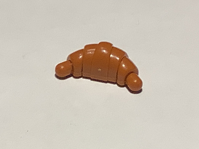 Lego Friends croisantti tummempi ruskea