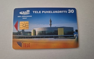 TELE PUHELINKORTTI - MM-JÄÄKIEKKO 1997