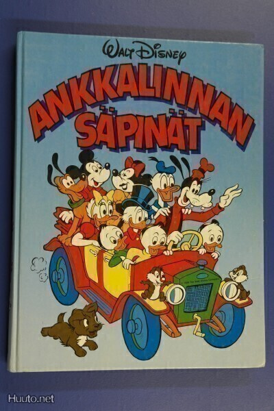 Ankkalinnan säpinät. Jättkirja. 1. painos.