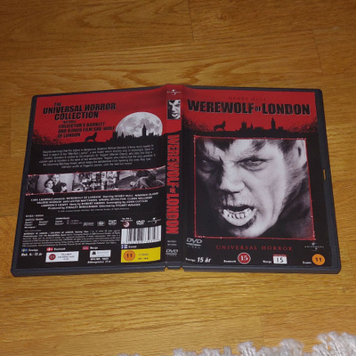 WEREWOLF OF LONDON LONTOON IHMISSUSI DVD HARVINAINEN