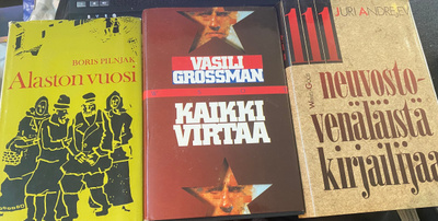 Venäläistä kirjallisuutta: Grossman, Piljnak, Andrejev