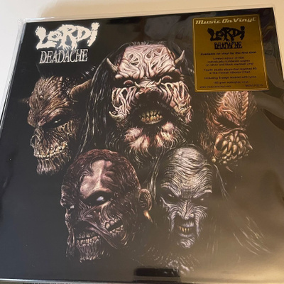 Lordi - Deadache (ltd. 666, silver and black marbled)