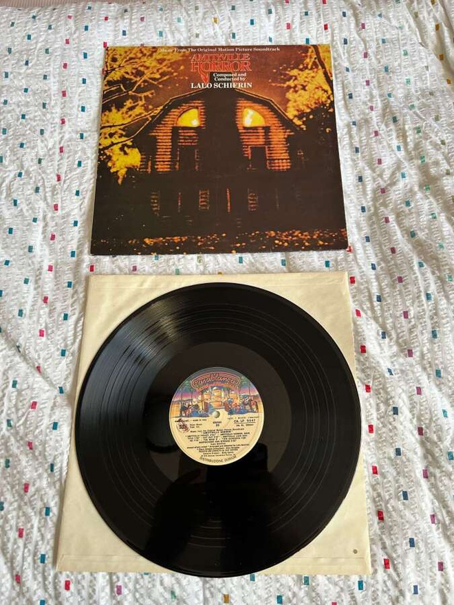 AMITYVILLE HORROR SOUNDTRACK LP (ITALIA 1979)