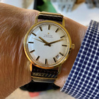 Zenith autom. 18K kultakello "37mm" nyt huollettu alkup.osat - pikkukuva 1