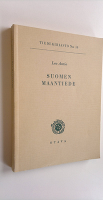 Leo Aario : Suomen maantiede (signeerattu)