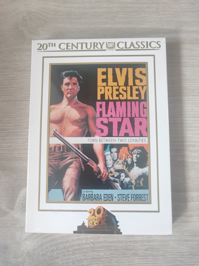 Puoliverinen Flaming Star DVD UUSI Elvis Presley