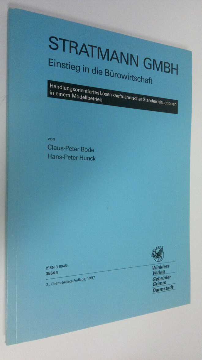 Claus-Peter Bode : Stratmann GmbH : Einstieg in die Burow...