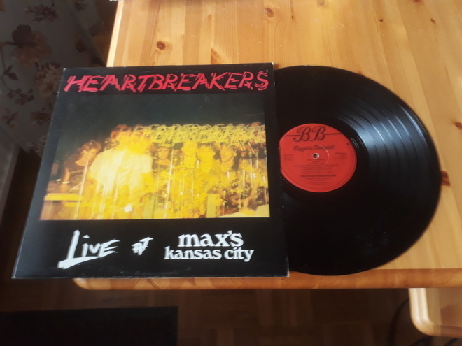 Heartbreakers - Live At Max's Kansas City lp orig 1979 Punk