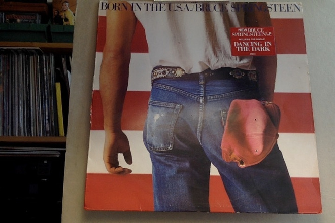 BRUCE SPRINGSTEEN :: BORN IN THE U.S.A. :: VINYYLI  LP  1984