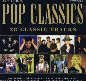 POP CLASSICS, 28 classic tracks (2-CD), mm. Queen, Blondie