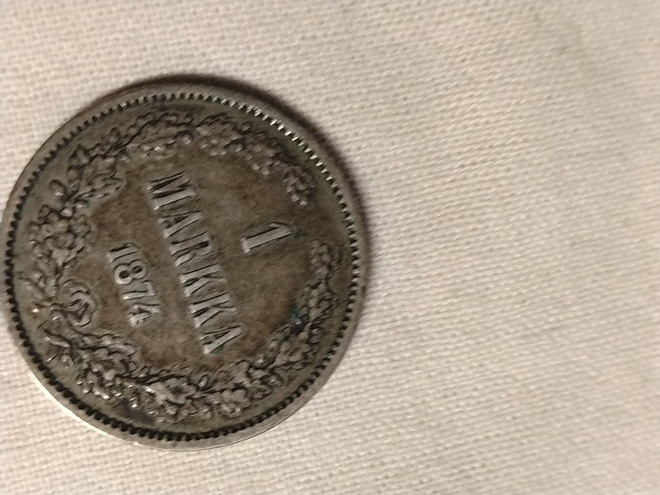 1 markka 1874