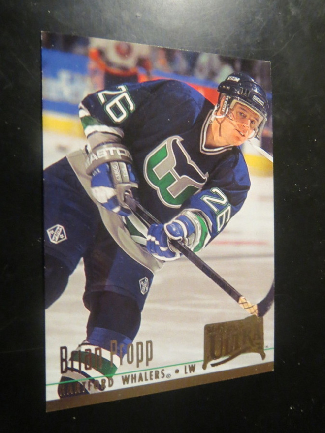 Brian Propp - Hartford Whalers jääkiekkokortti