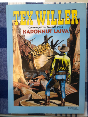Tex Willer: Kadonnut laiva. 2015.