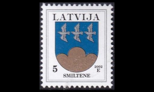 Latvia 541A_II ** Käyttösarja Vaakuna 5 S -02 (2001)