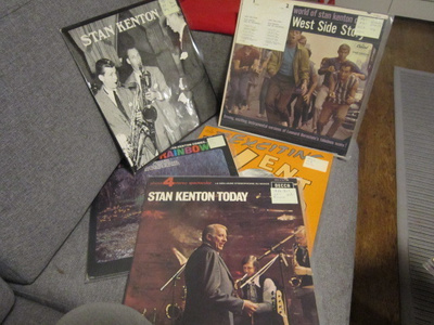Stan Kenton LP 10 kpl JAZZ yms
