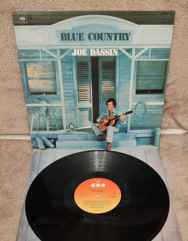 Joe Dassin Blue Country lp