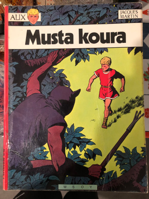 Alix #6: Musta koura. 1975. 1.p.