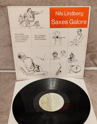 Nils Lindberg Saxes Galore lp