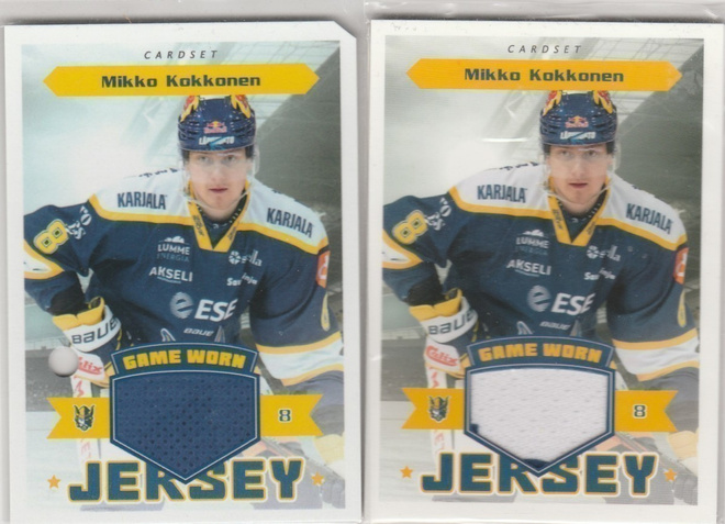 2020/21 Cardset Jersey Mikko Kokkonen , Jukurit