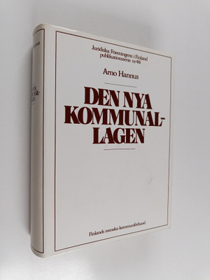 Arno Hannus : Den nya kommunallagen