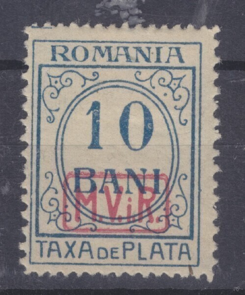 Saksa reich WW1 Romania lunastusmerkki 10 bani