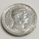 Italia 2 Lire 1917, Vittorio Emanuele III, Hopeakolikko - pikkukuva 4