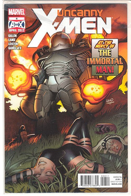 Uncanny X-Men #6 (Marvel, April 2012)