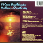 DAVID CROSBY If I Could Only Remember My Name CD HUIPPUKUNTO - pikkukuva 2