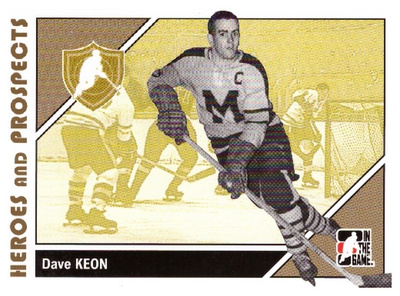 Legenda DAVE KEON St. Michael Majors Heroes & Prospects #11