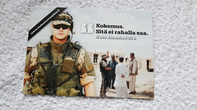Rauhanturvaajaksi Postikortti*
