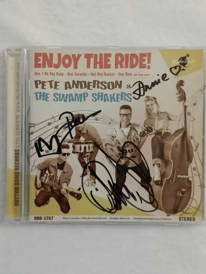 PETE ANDERSON  - ENJOY THE RIDE ! CD NIMMAREILLA