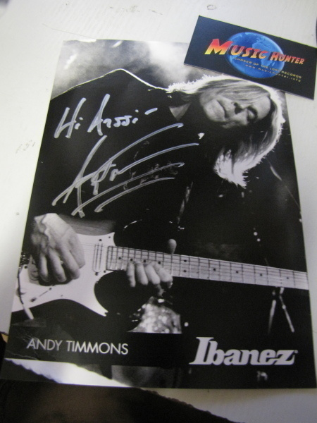 IBANEZ ANDY TIMMONS PROMOKORTTI ITSE MESTARIN NIMMARILLA