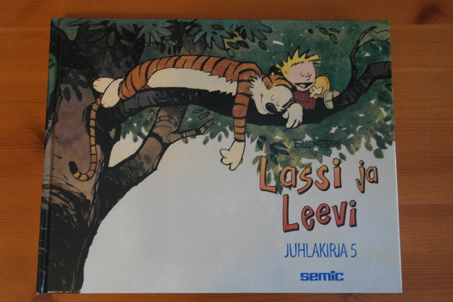 Bill Watterson:Lassi ja Leevi Juhlakirja 5.Sid.Hyvä!